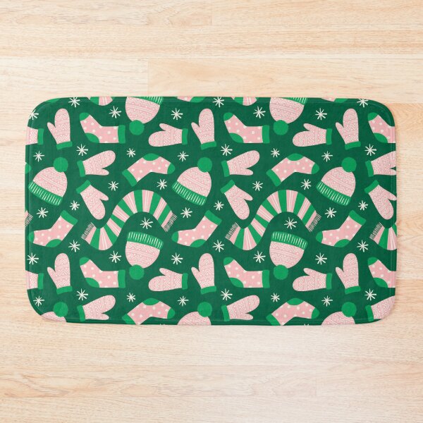Item preview, Christmas time pattern on green background designed and sold by Irenajh87.