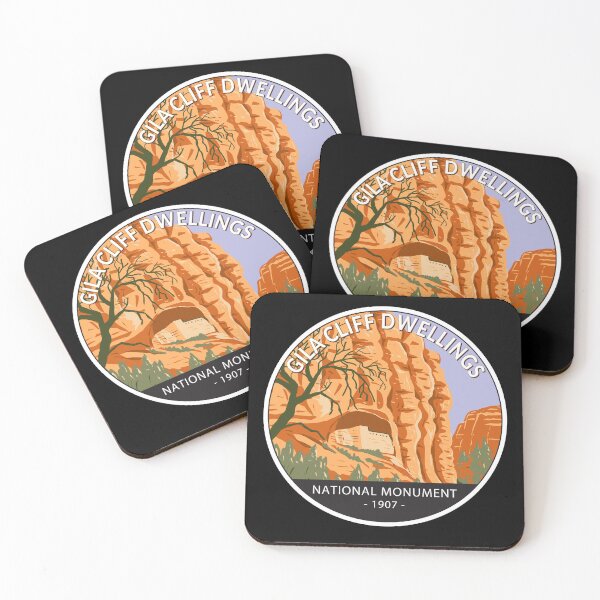 Item preview, Gila Cliff Dwellings National Monument New Mexico Circle designed and sold by KrisSidDesigns.
