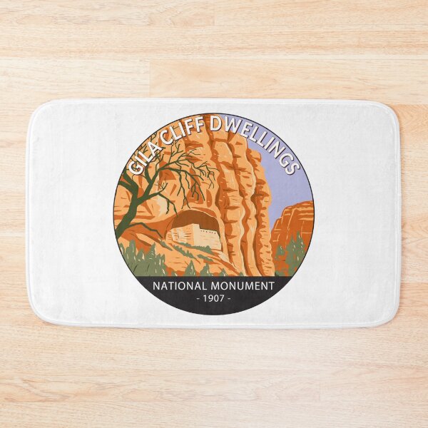 Item preview, Gila Cliff Dwellings National Monument New Mexico Circle designed and sold by KrisSidDesigns.