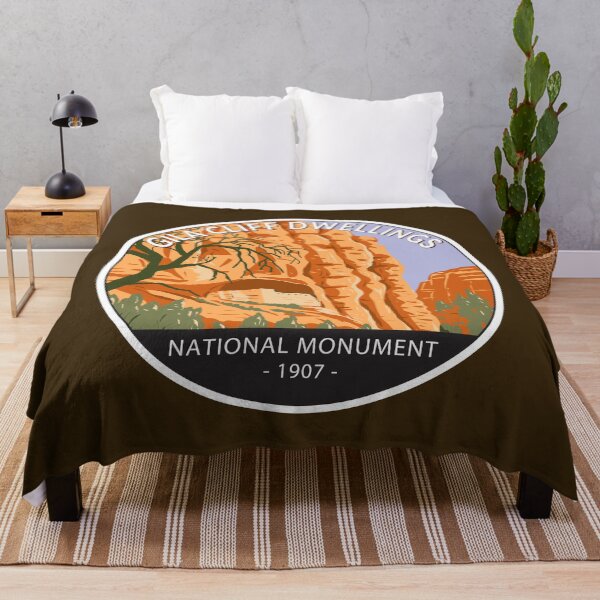 Item preview, Gila Cliff Dwellings National Monument New Mexico Circle designed and sold by KrisSidDesigns.