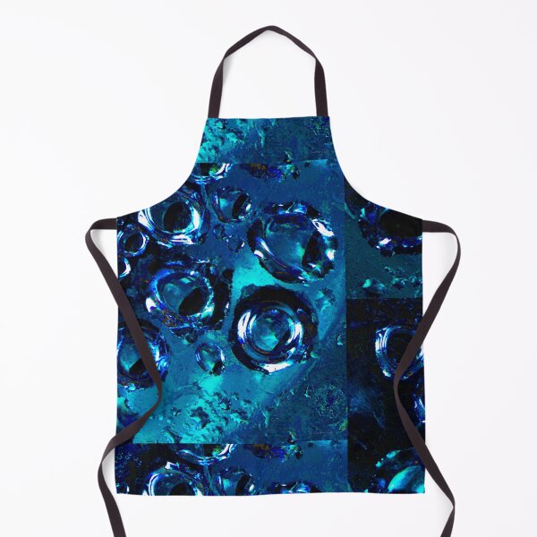 Item preview, Deep Water Organic Abstract Blue Art designed and sold by Sharon Cummings Art.