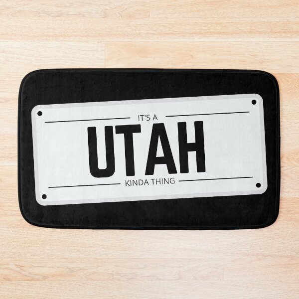 Item preview, Its a UTAH kinda thing number plate  designed and sold by 133DandC.