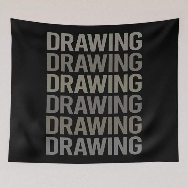 Item preview, Gray Text Art Drawing designed and sold by TarynBrown3126.