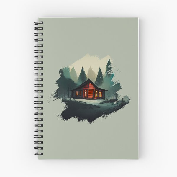 Item preview, Beautiful Cabin in the Woods designed and sold by MadSwellDesigns.