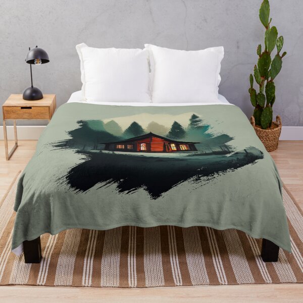 Item preview, Beautiful Cabin in the Woods designed and sold by MadSwellDesigns.