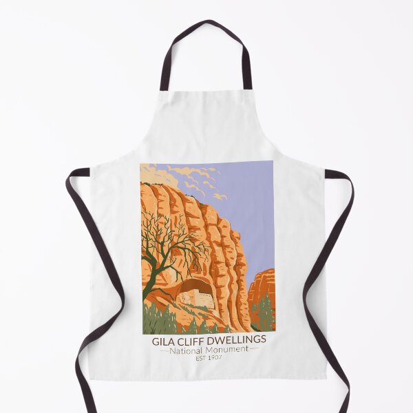 Item preview, Gila Cliff Dwellings National Monument New Mexico Vintage designed and sold by KrisSidDesigns.
