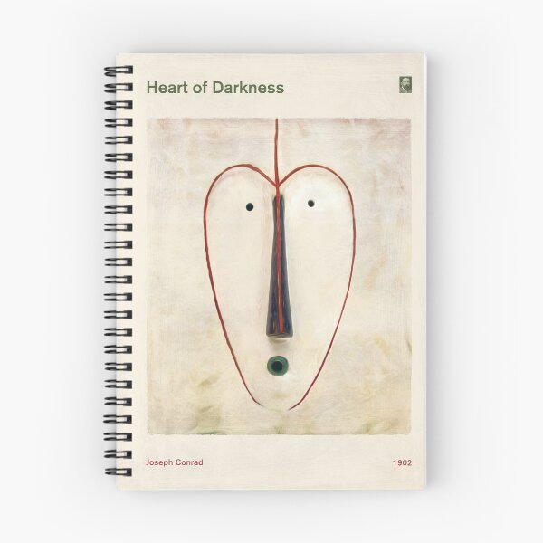 Item preview, Joseph Conrad Heart of Darkness, Literary Art for Book Lovers, Readers and Writers designed and sold by RedHillPrints.