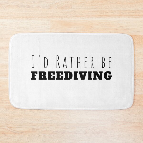 Item preview, I'd rather be Freediving designed and sold by MouDantArts.