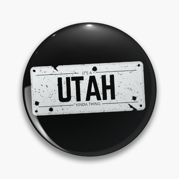 Item preview, Its a UTAH kinda thing number plate distressed designed and sold by 133DandC.