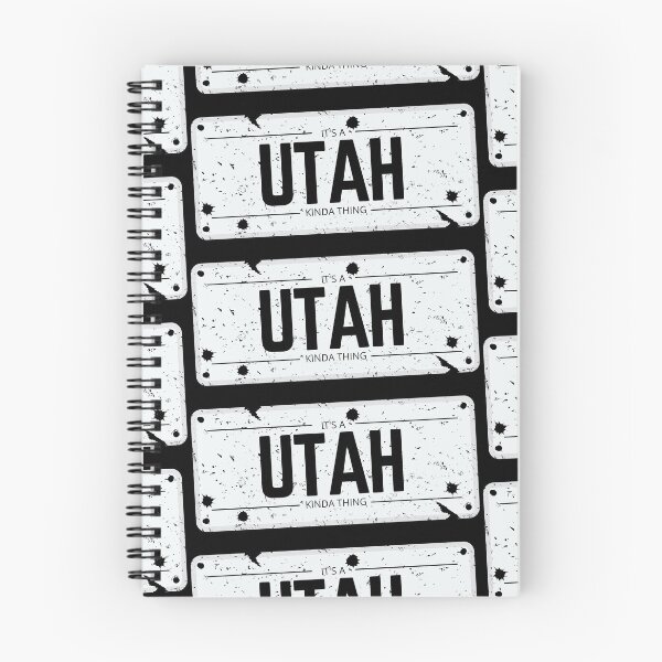 Item preview, Its a UTAH kinda thing number plate distressed designed and sold by 133DandC.