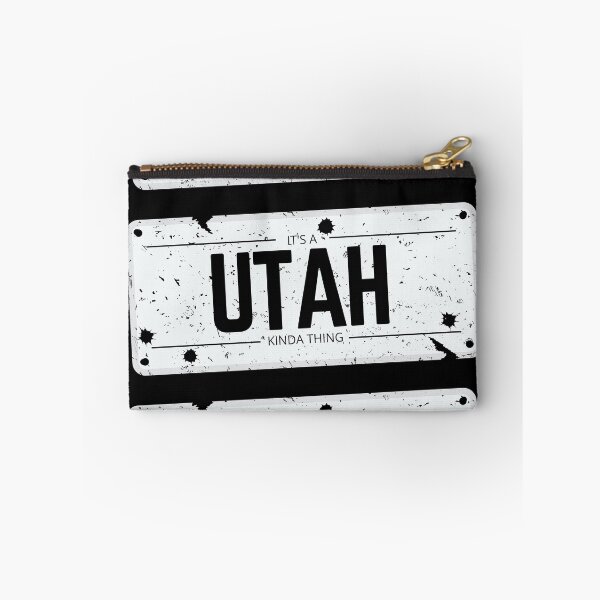 Item preview, Its a UTAH kinda thing number plate distressed designed and sold by 133DandC.