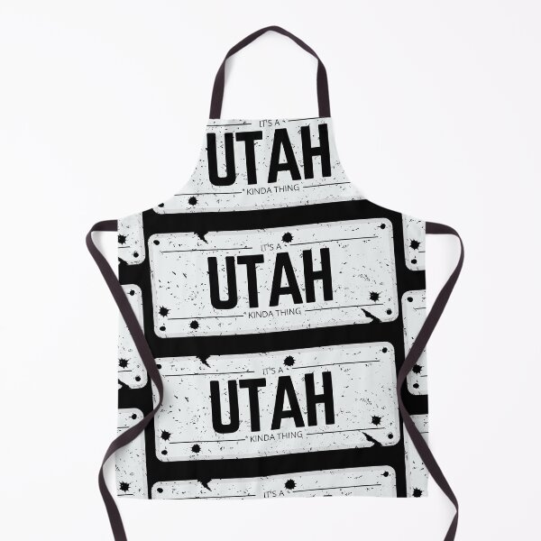 Item preview, Its a UTAH kinda thing number plate distressed designed and sold by 133DandC.