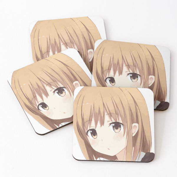 Item preview, Girl Anime Otaku Japanese Brown cute Girl designed and sold by tammury.
