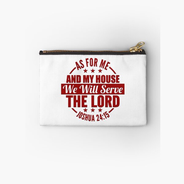 Item preview, As for Me And My House, We Will Serve The Lord - Bible Verse designed and sold by KalorCreations.