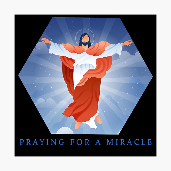 Item preview, Praying For A Miracle T - shirt  designed and sold by PRECALB OUTFIT.