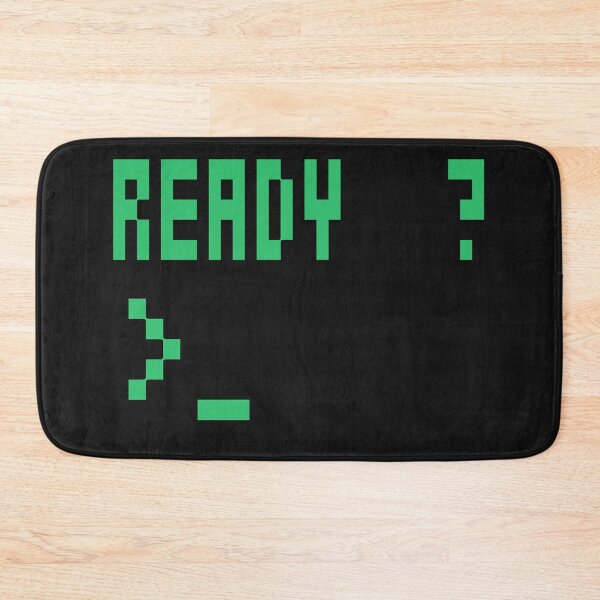 Item preview, Ready ? Pixel Art Old Computer Notification Tandy 80s  Hi Notification designed and sold by MediTees.