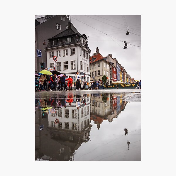 Rainy day reflections Photographic Print
