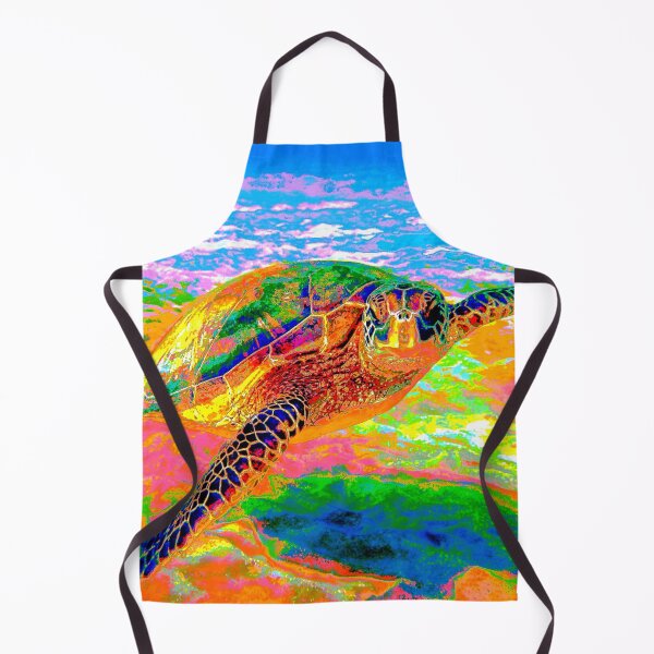 Item preview, Rainbow Sea Turtle designed and sold by Bad Habits Lounge Studio.