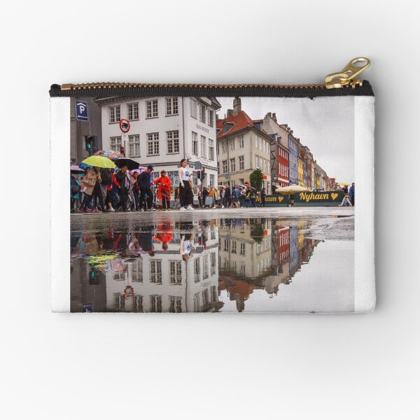 Rainy day reflections Zipper Pouch