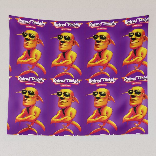 Item preview, Cool Sunglasses Wearing Retro Party Dude designed and sold by alien-punk.