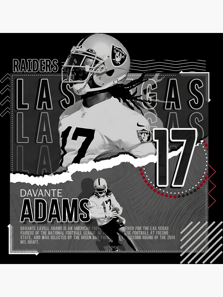 Davante Adams Raiders Poster for Sale by ryanclark12