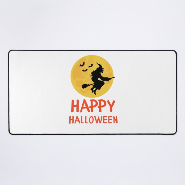 Item preview, Happy Halloween Moon with Witch Design designed and sold by WBP Mart.