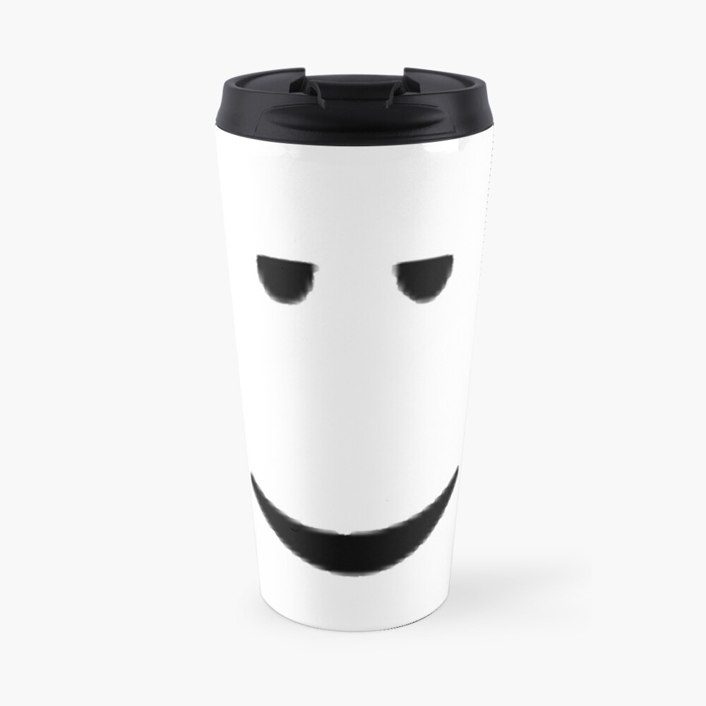 face travel coffee mug