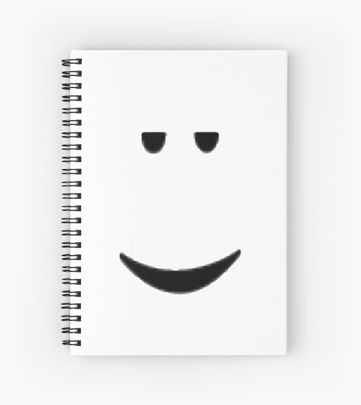 Chill Face Spiral Notebook By Smokeyotaku Redbubble - roblox face stationery redbubble