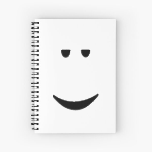 Roblox Face Spiral Notebooks Redbubble - released how to get upside down face in roblox out now