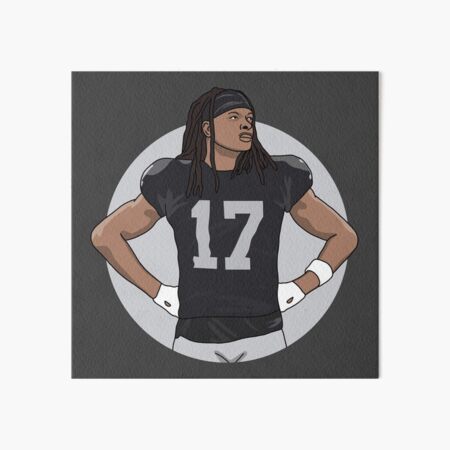 Davante Adams Home Jersey Art Board Print for Sale by