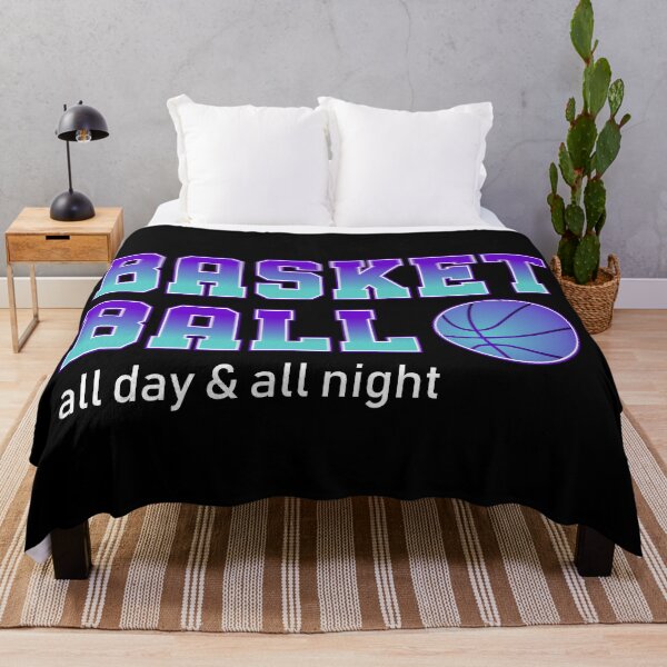 Item preview, Basketball all day & all night | 80's Neon Style Design designed and sold by Slam-Dunkan.