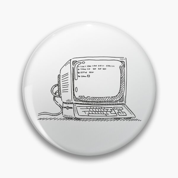 Artikelvorschau, Alter Computer 80er Handgezeichneter Tandy 80er Geek Gamer entworfen und verkauft von MediTees.