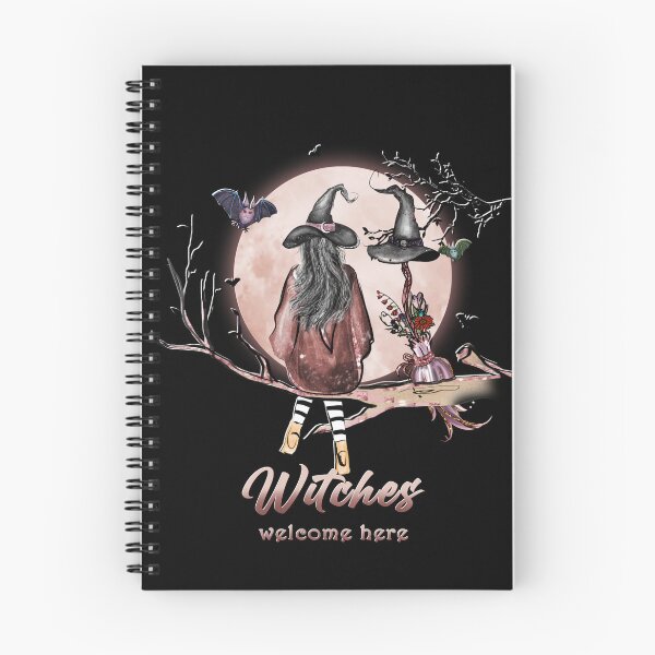 Item preview, Witch and her broom Halloween illustration designed and sold by TipTopTapo.