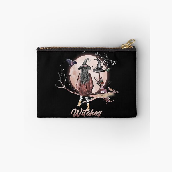 Item preview, Witch and her broom  Halloween illustration  designed and sold by TipTopTapo.