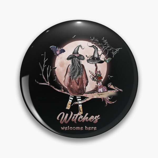 Item preview, Witch and her broom  Halloween illustration  designed and sold by TipTopTapo.
