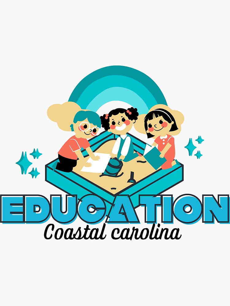 "Coastal Carolina Education Majors" Sticker for Sale by TheCoastalPlug