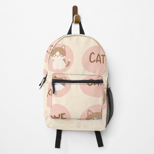 Item preview, cute brown circle long cat designed and sold by R&C.
