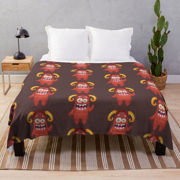 Item preview, Cartoon monster design with horn designed and sold by NerimaxCreative.