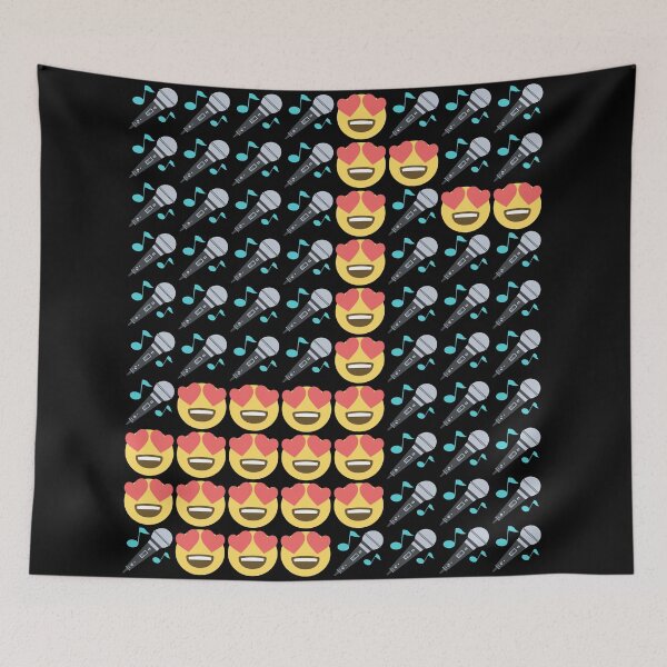 Item preview, Love for Music Emojis designed and sold by Parag's Travel Shop.