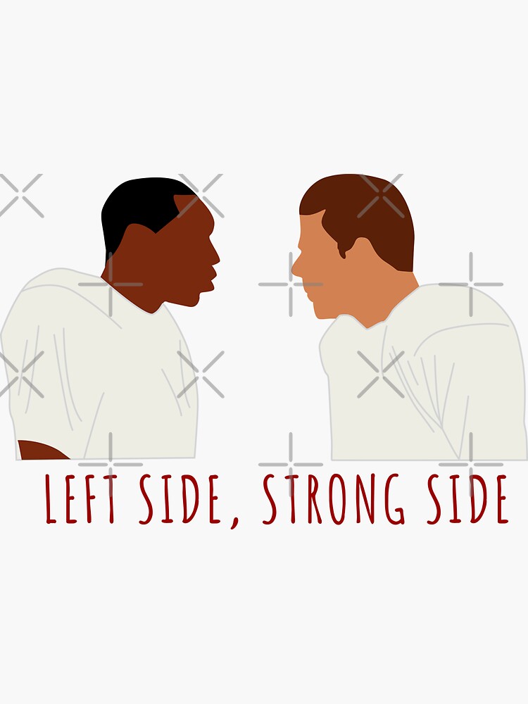 "Remember The Titans Left Side Strong Side" Sticker for Sale by