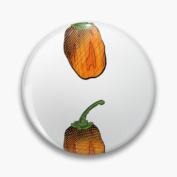Item preview, Habanero Chili Pepper Sticker Set Shadow designed and sold by mojocoffeetime.