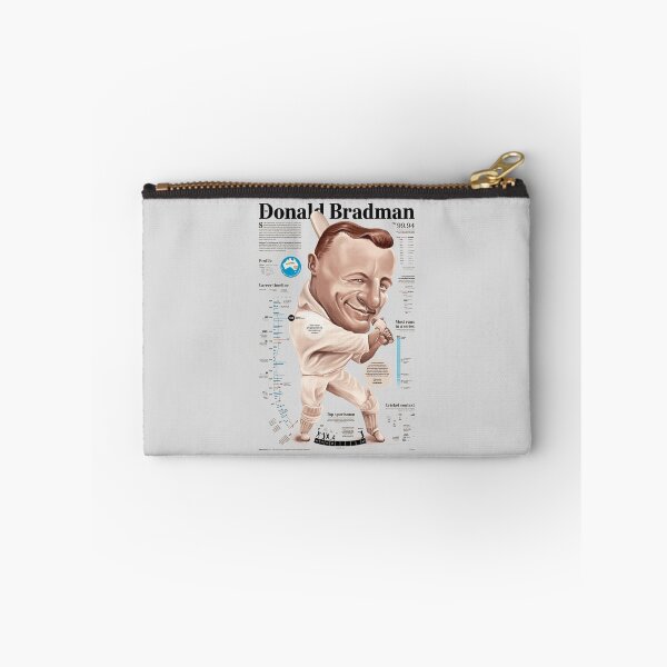 Item preview, Don Bradman records artwork designed and sold by redyellowish.
