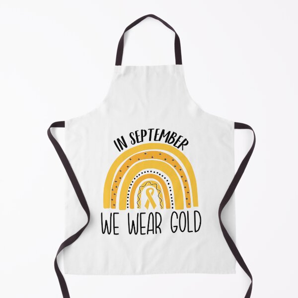 Item preview, in september we wear gold childhood cancer awareness designed and sold by AdelDa19.