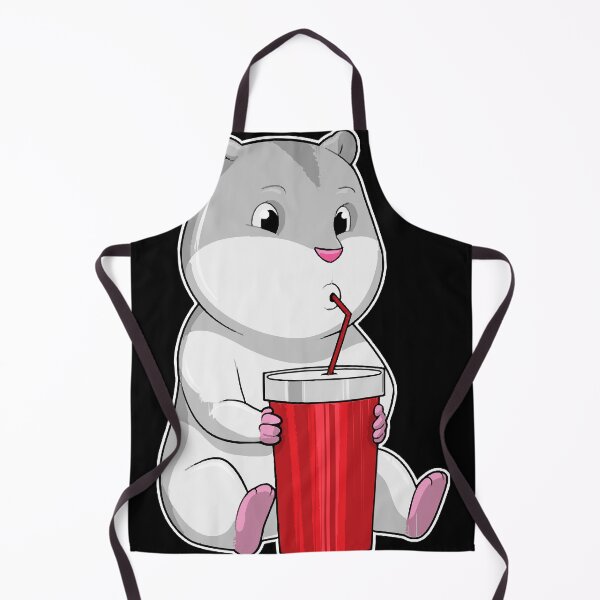 Item preview, Hamster with Mug & Drinking straw T-Shirt designed and sold by charleeneel.
