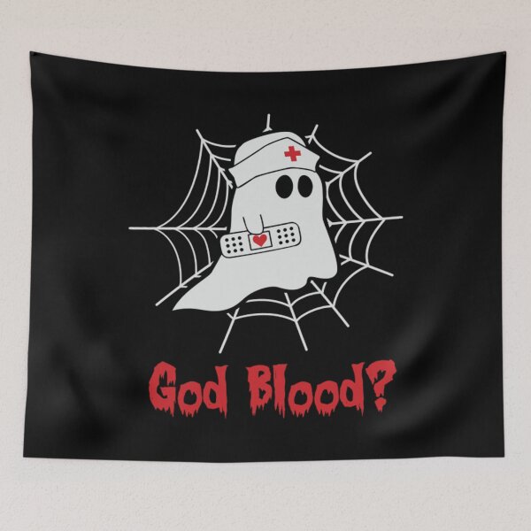 Item preview, Meme Funny Halloween God blood Boo Boo Crew Nurse designed and sold by BufFord71.