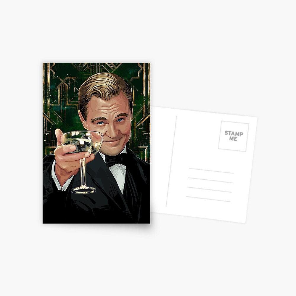 Cheers! - The Great Gatsby print by Nikita Abakumov