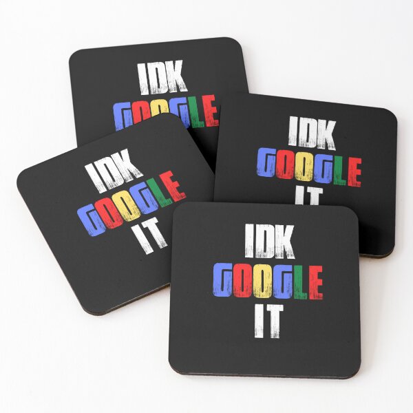 Item preview, Vintage IDK Google It White Bold Typography  designed and sold by X-Trends.
