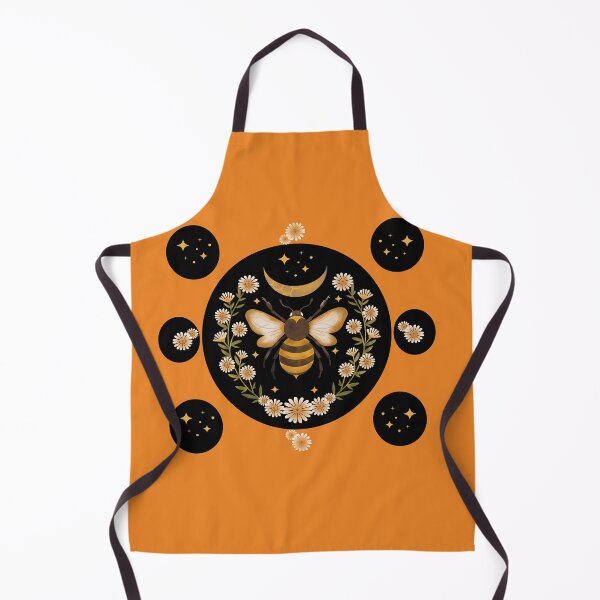Item preview, Bee and Flowers and Moon designed and sold by fatydesignspace.