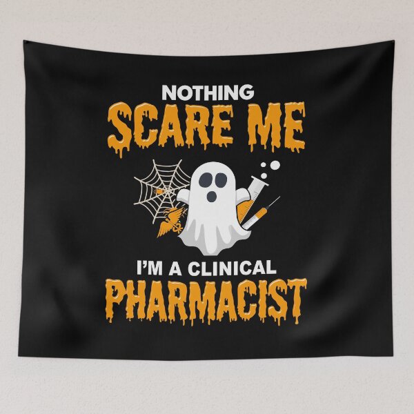 Item preview,  Halloween Nothing Scare Me I'm a Clinical Pharmacist Costume  designed and sold by omgsavariya.