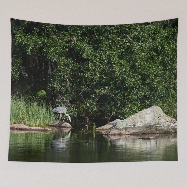 Item preview, Anything down there. Grey heron designed and sold by Jouko Lehto Photography.